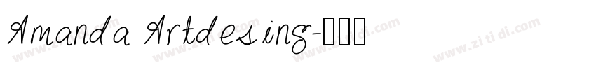 Amanda Artdesing字体转换